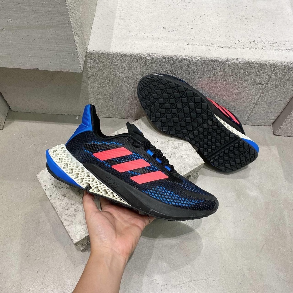 Adidas 4D Forward Kick Pulse Blu Black 4DPrint Heel Kids Sz:4-7 GZ4004